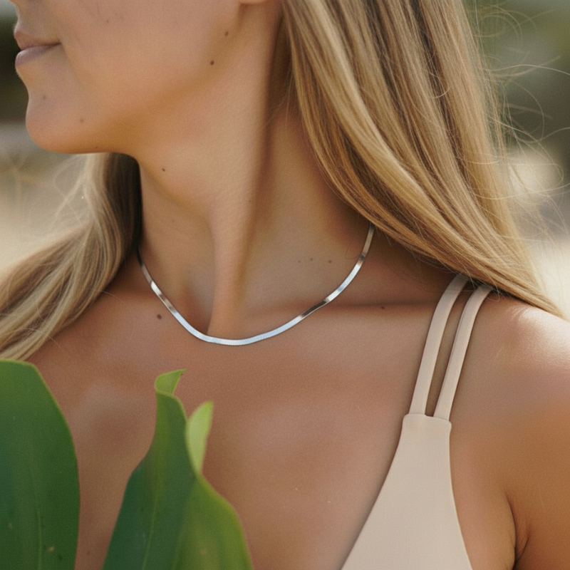 Herringbone Choker