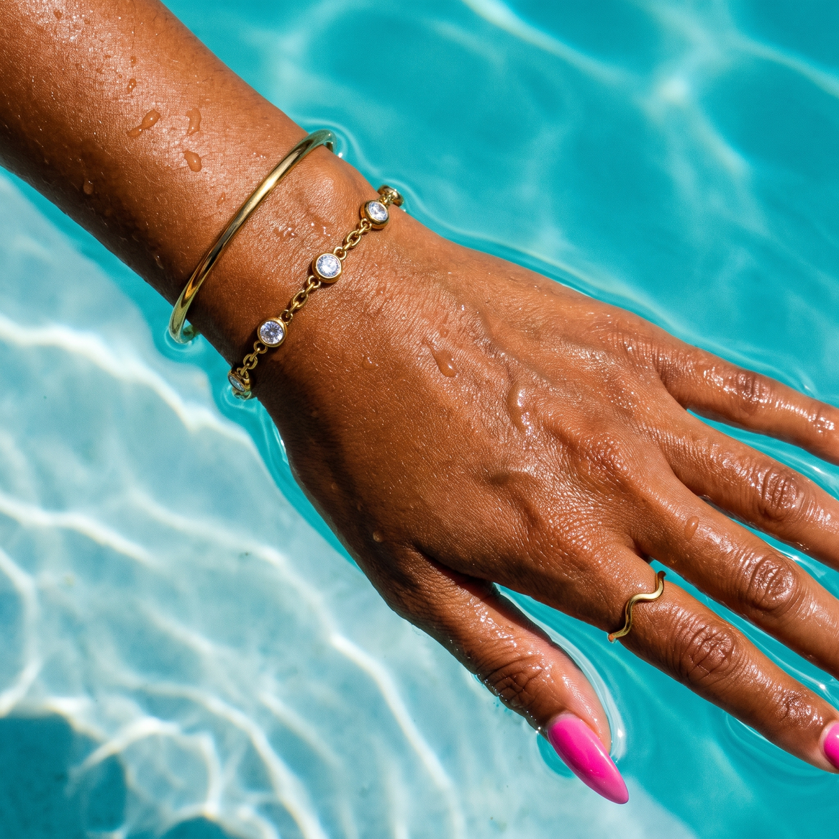 Bezel Bracelet