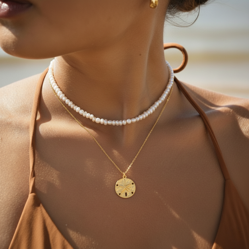 Tide Coin Necklace