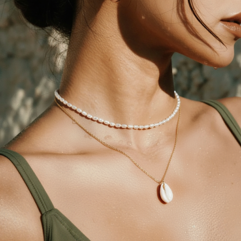 Cowrie Necklace