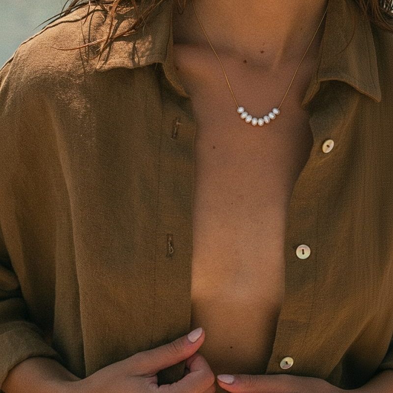 Mini Pearl Necklace