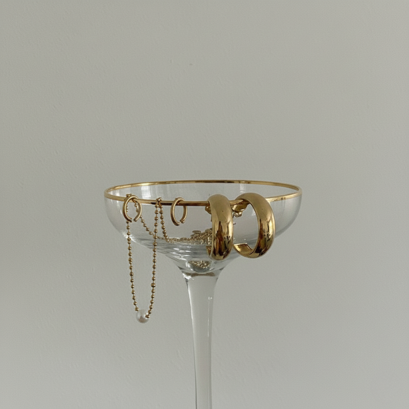 Golden Pearl Choker