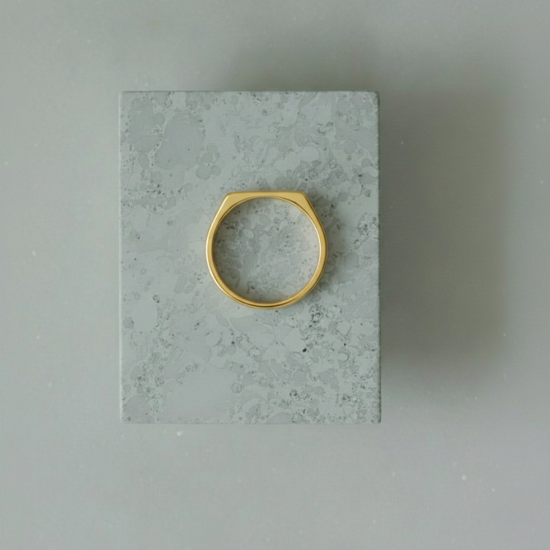 Minimal Signet Ring