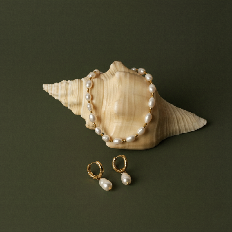 Pearl Bead Choker