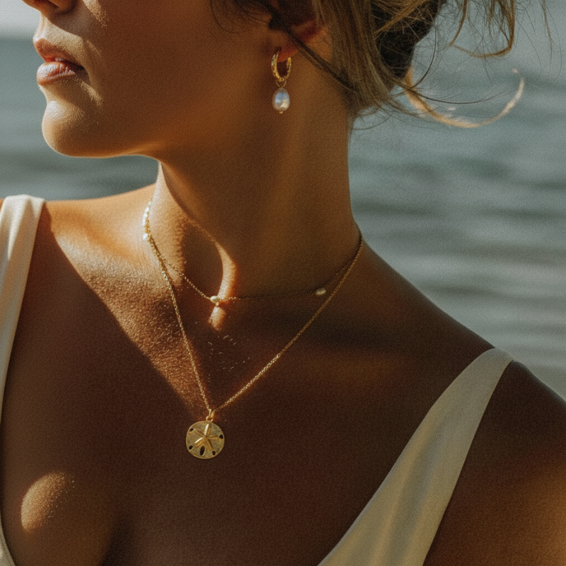 Tide Coin Necklace