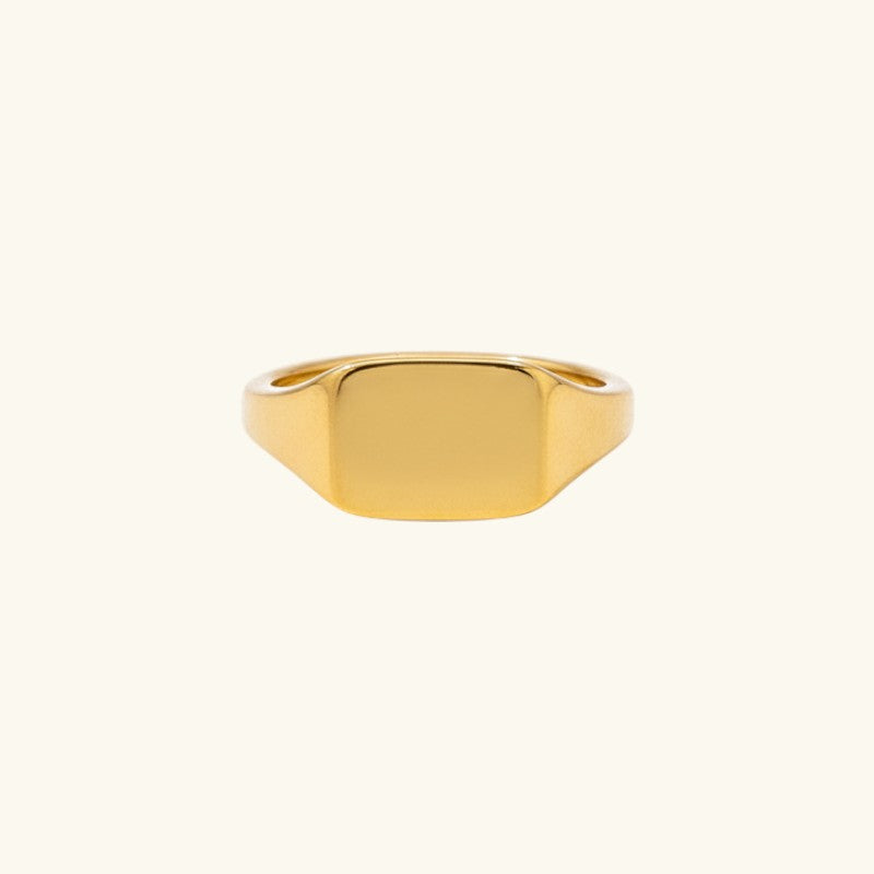 Minimal Signet Ring
