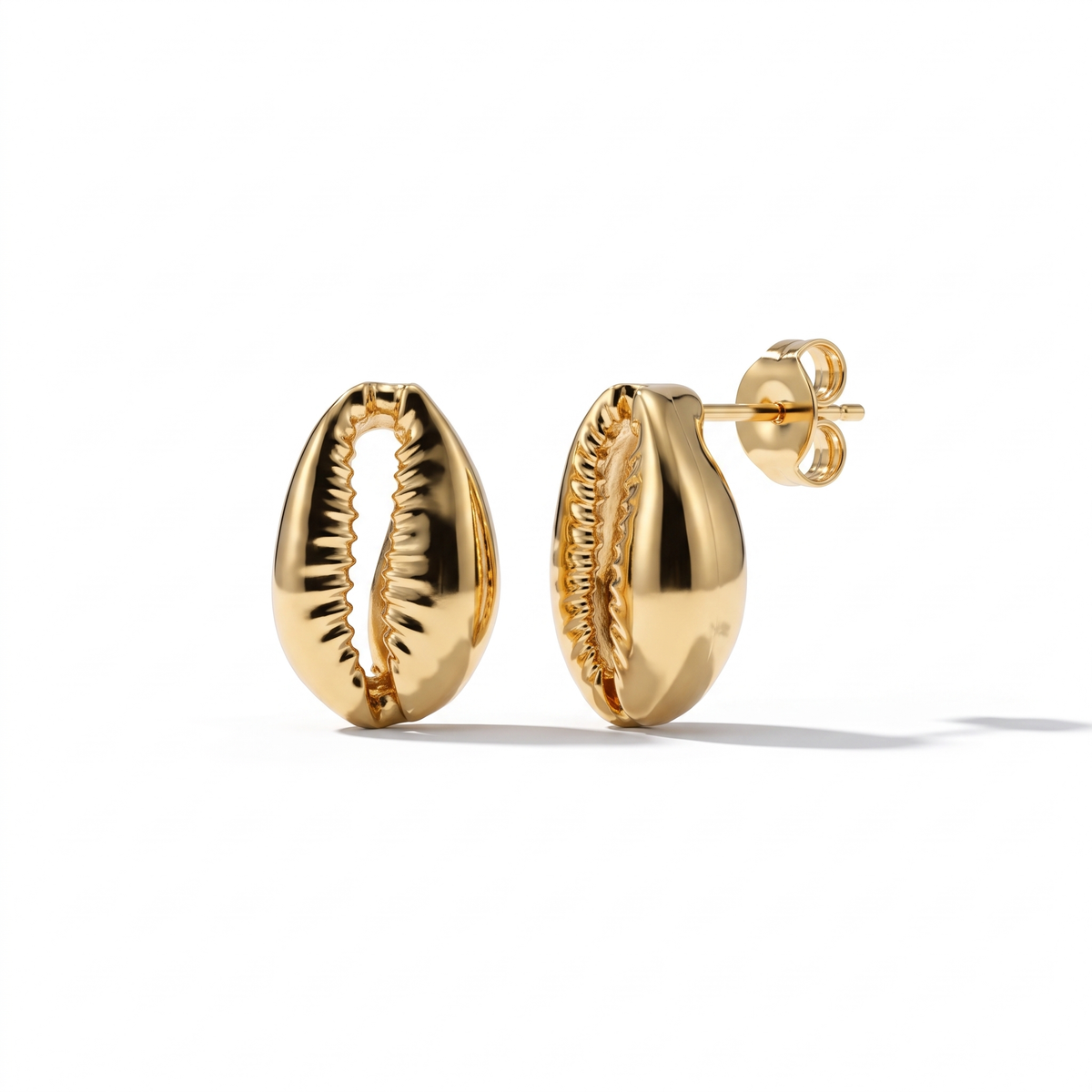 Cowrie Studs
