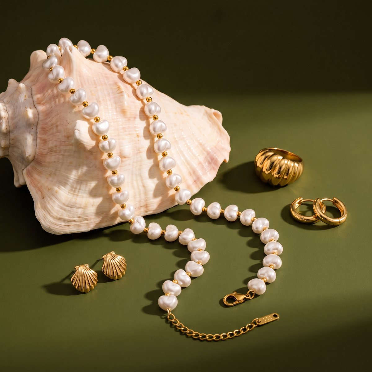 Chunky Pearl Choker