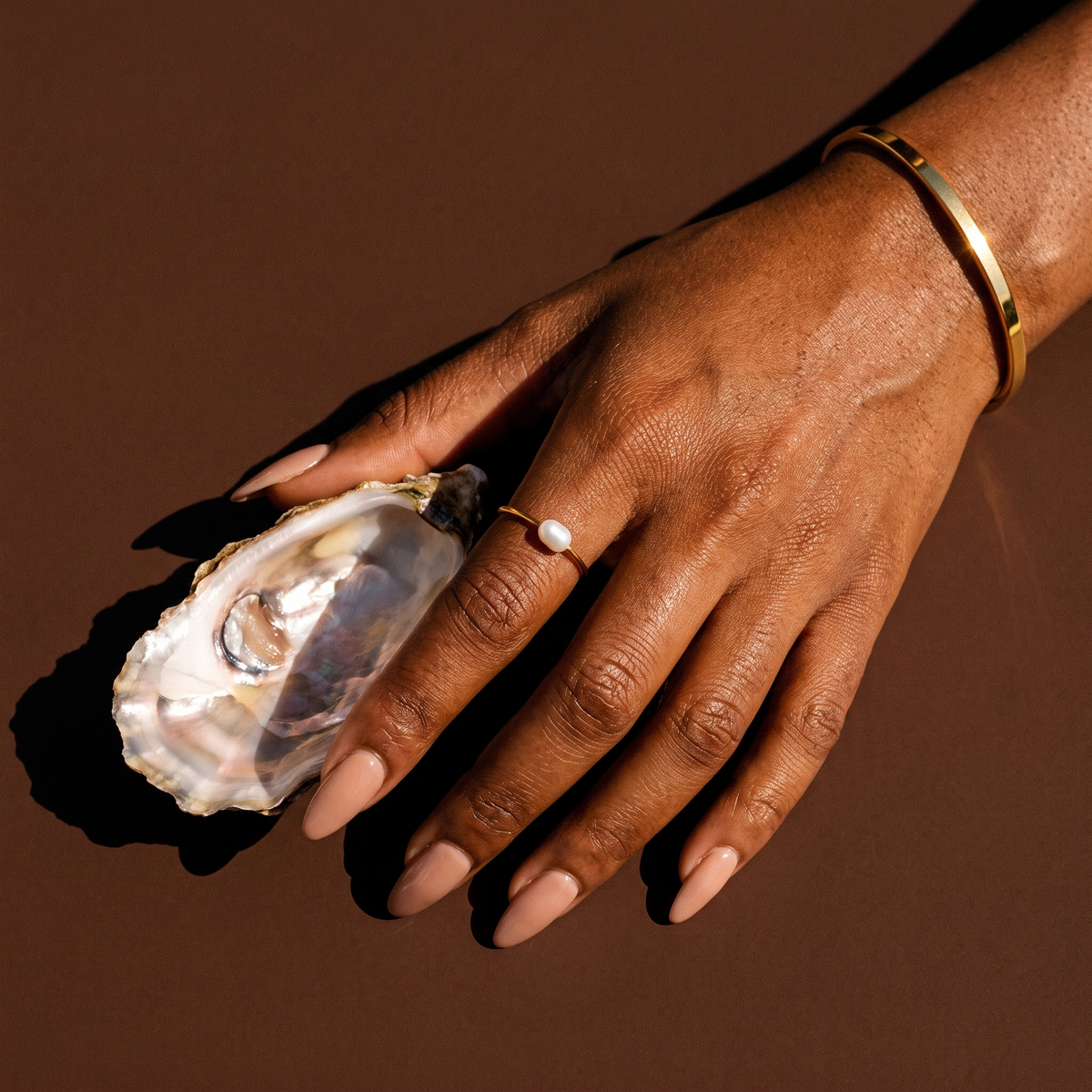 Dainty Pearl Ring