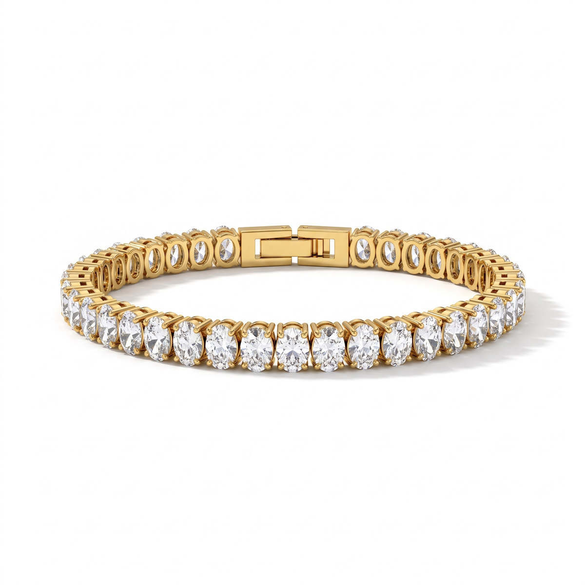 Oval Tennis Bracelet