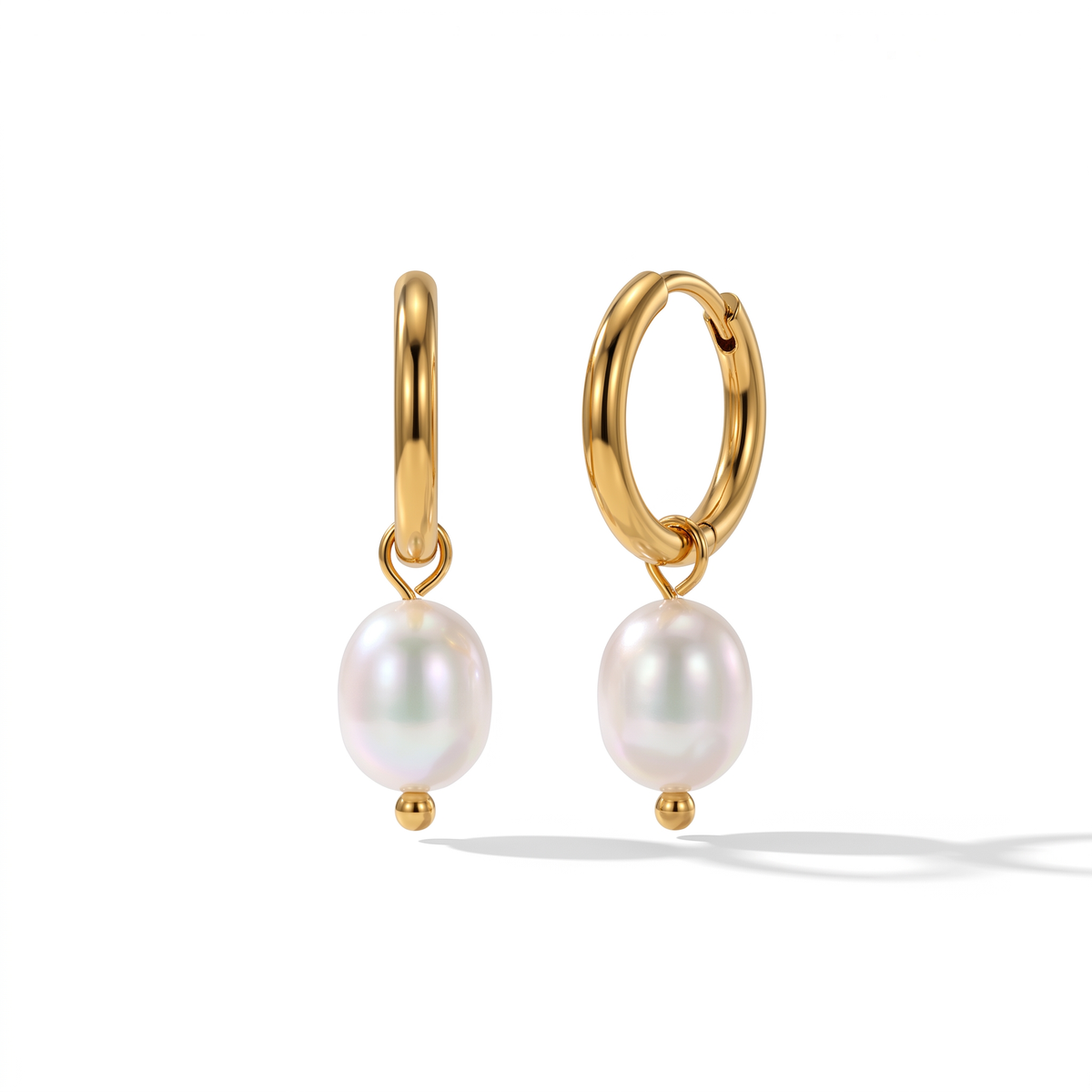 Pearl Hoops