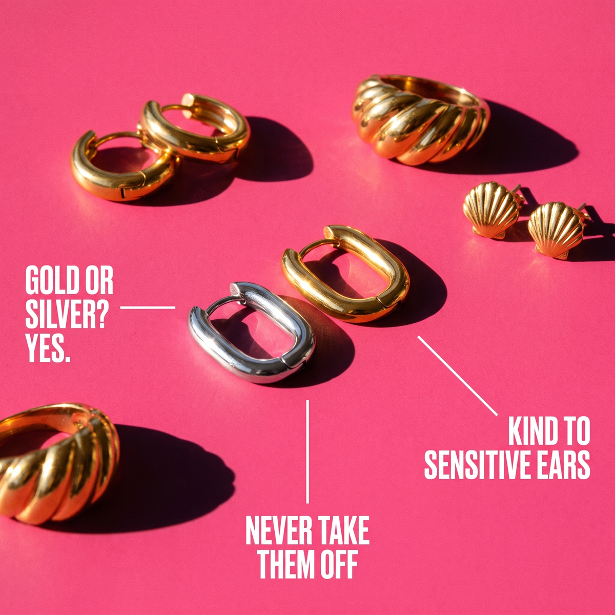 Oval Hoops