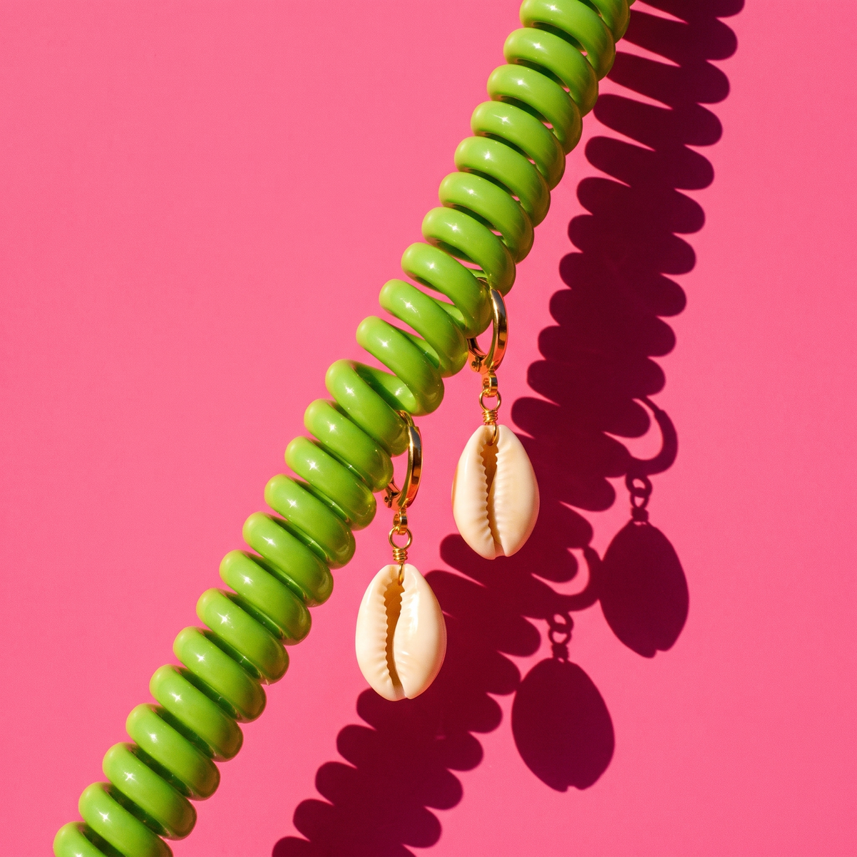 Ocean Cowrie Earrings