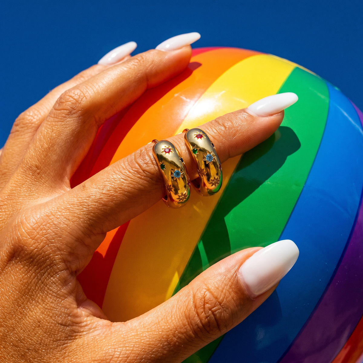 Rainbow Hoops