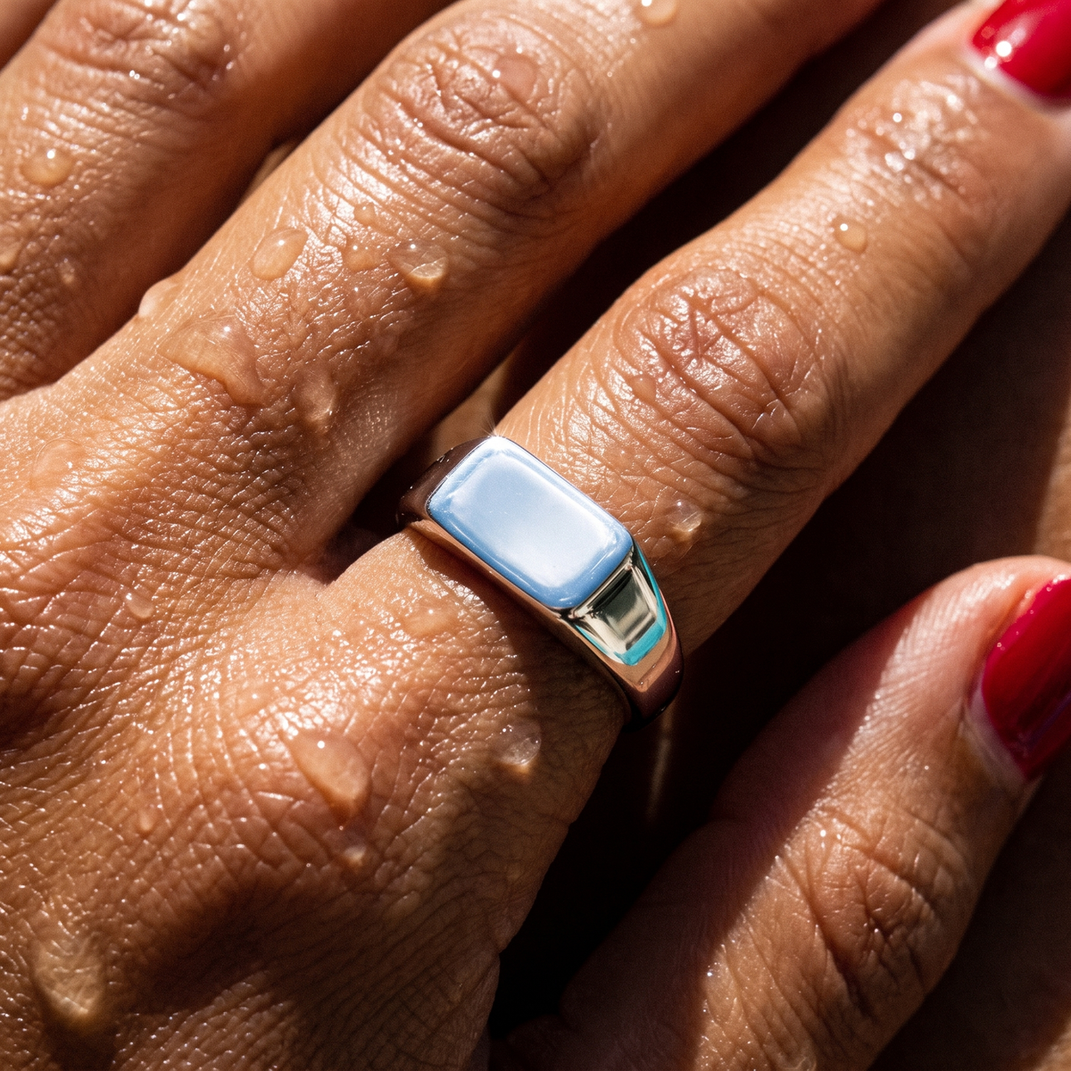Minimal Signet Ring